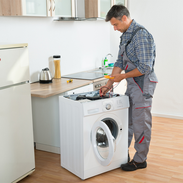 can you walk me through the steps of troubleshooting my washer issue in Chicago Heights